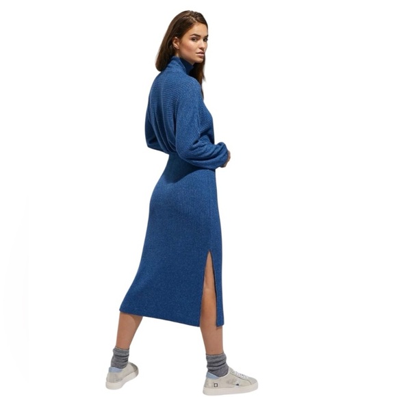 ANTHRO SATURDAY/SUNDAY | Mariah Ribbed Knit Maxi Dress Size M - Picture 2 of 13